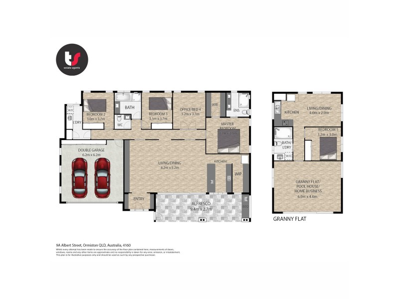 9a Albert Street, Ormiston QLD 4160 Floorplan