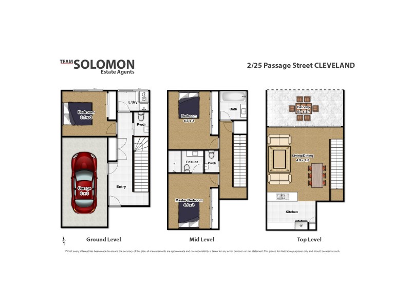 2/25-27 Passage Street, Cleveland QLD 4163 Floorplan