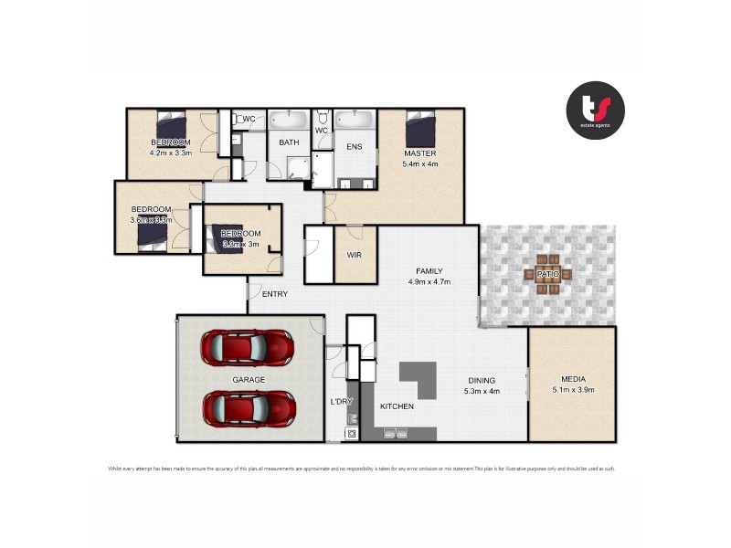12 Bouquet Street, Mount Cotton QLD 4165 Floorplan