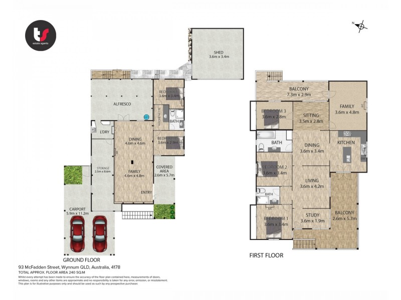 93 McFadden Street, Wynnum QLD 4178 Floorplan
