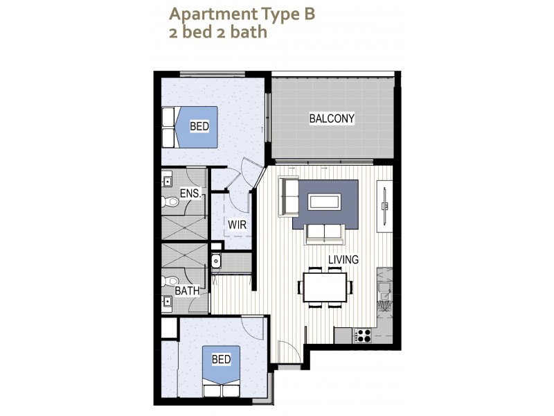 2/180 Finucane Road, Alexandra Hills QLD 4161 Floorplan
