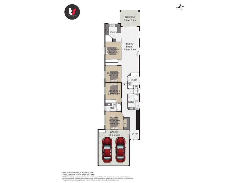 23a Willard Road, Capalaba QLD 4157 Floorplan
