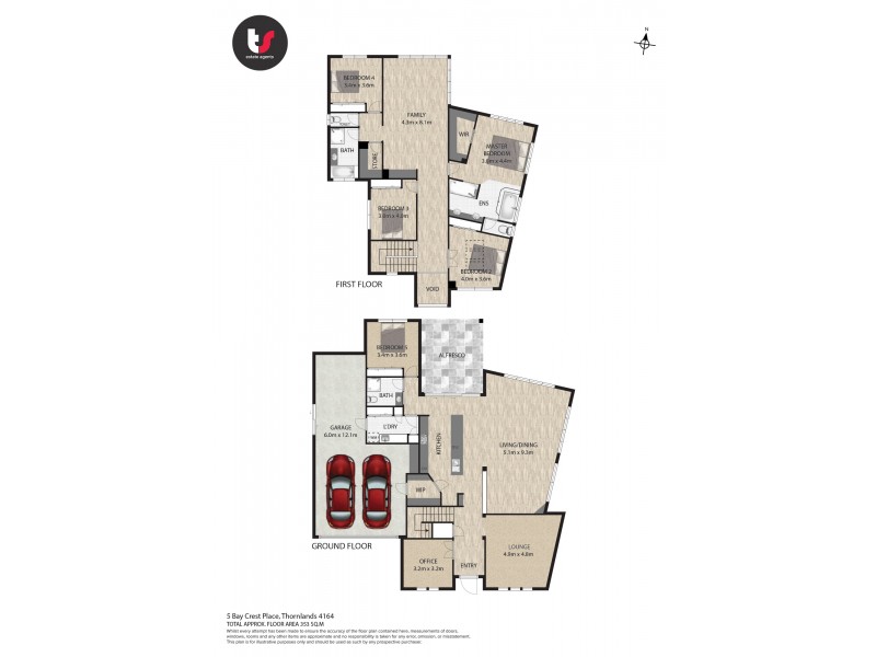 5 Baycrest Place, Thornlands QLD 4164 Floorplan