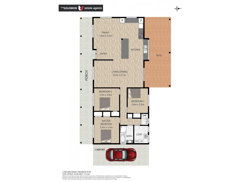 2 Tarcutta Street, Cleveland QLD 4163 Floorplan