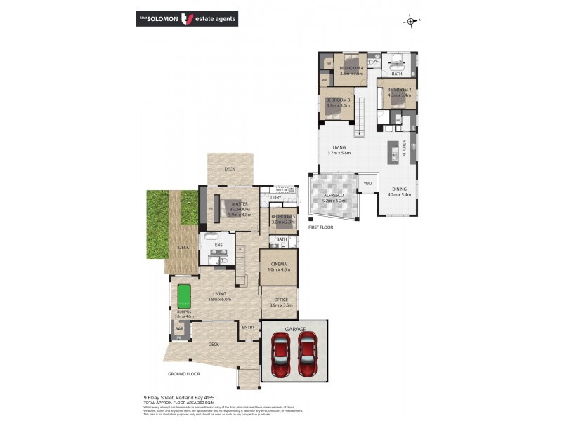 9 Fleay Street, Redland Bay QLD 4165 Floorplan