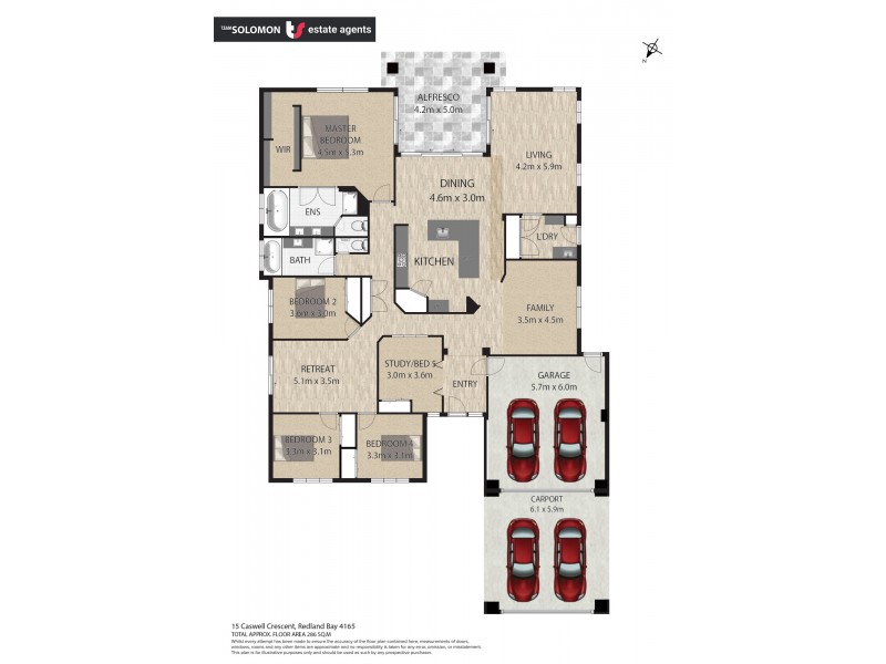 15 Caswell Crescent, Redland Bay QLD 4165 Floorplan