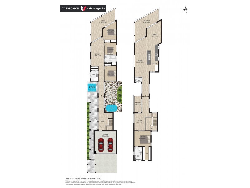 343 Main Road, Wellington Point QLD 4160 Floorplan