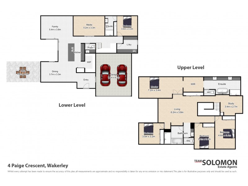 4 Paige Crescent, Wakerley QLD 4154 Floorplan
