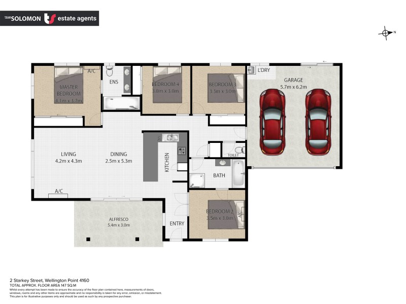 2 Starkey Street, Wellington Point QLD 4160 Floorplan