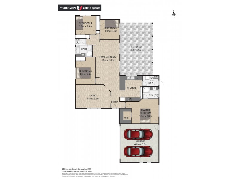 21 Excelsia Court, Capalaba QLD 4157 Floorplan
