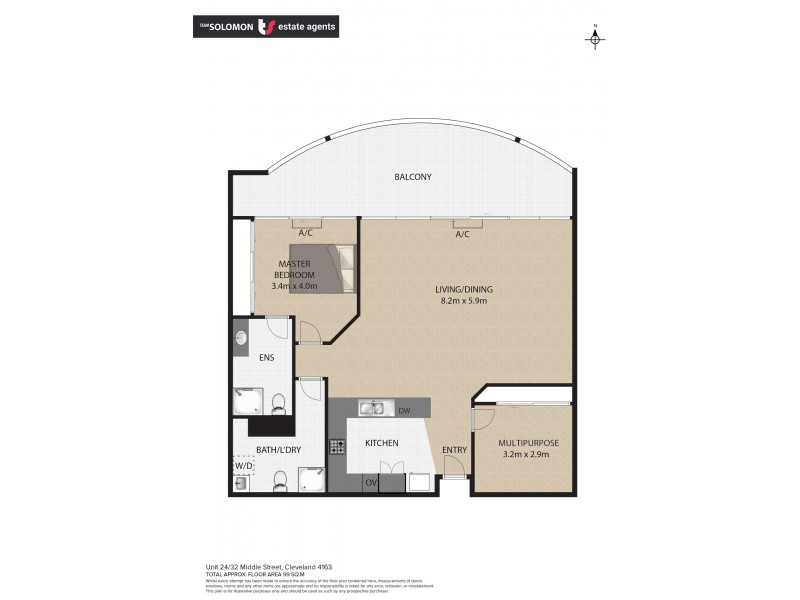 24/32 Middle Street, Cleveland QLD 4163 Floorplan