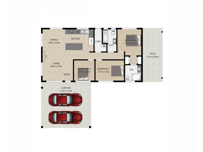 16 Rosella Street, Wellington Point QLD 4160 Floorplan