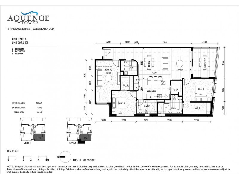 406/17 Passage Street, Cleveland QLD 4163 Floorplan