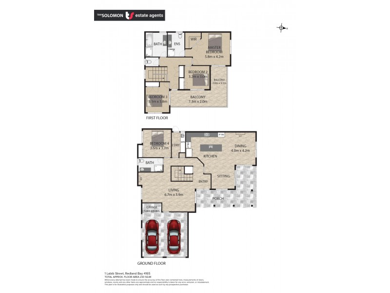 1 Labib Street, Redland Bay QLD 4165 Floorplan