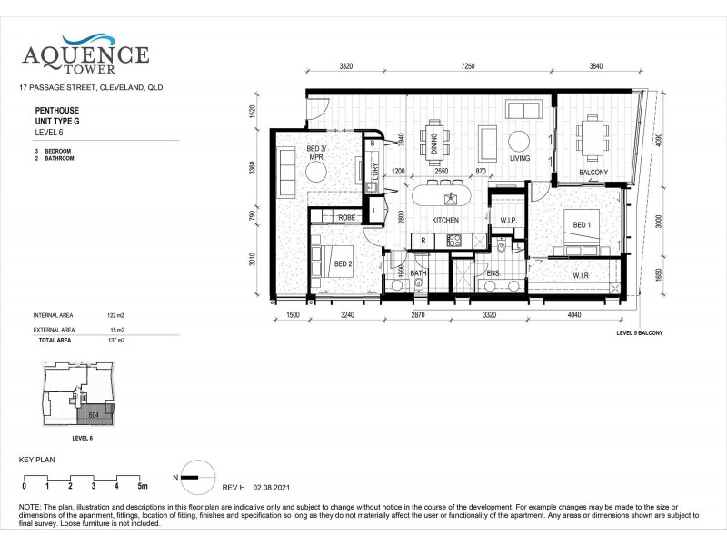 604/17 Passage Street, Cleveland QLD 4163 Floorplan