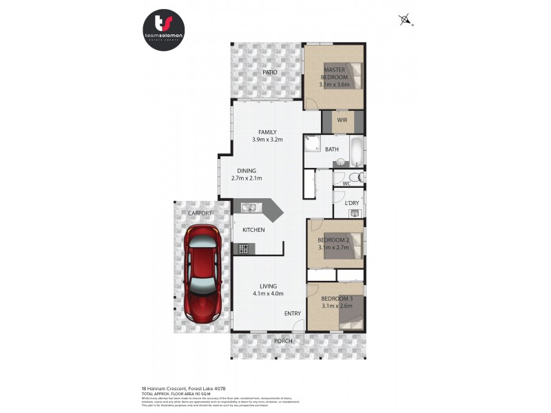 18 Hannam Crescent, Forest Lake QLD 4078 Floorplan