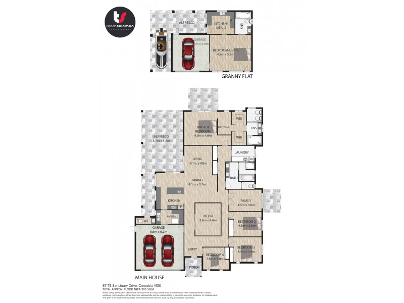 67-75 Sanctuary Drive, Cornubia QLD 4130 Floorplan
