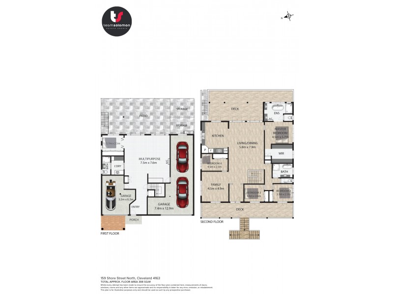 159 Shore Street North, Cleveland QLD 4163 Floorplan