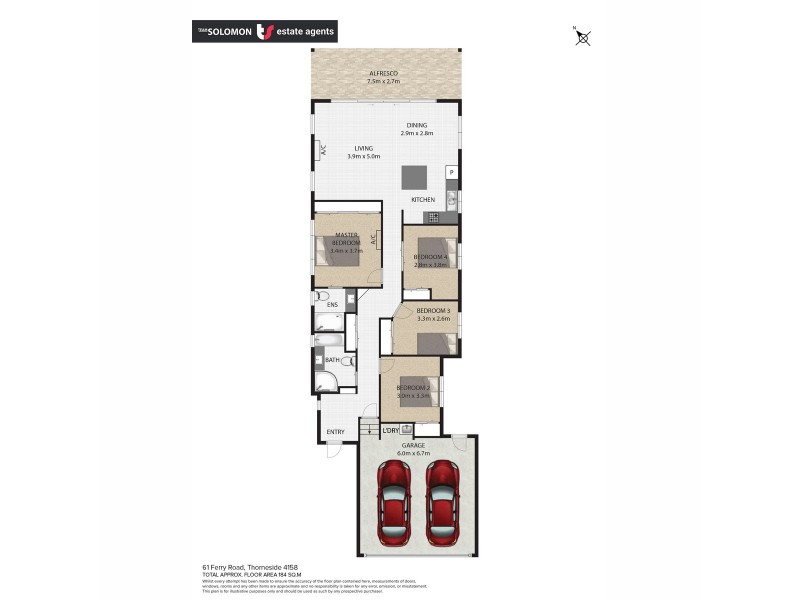 61 Ferry Road, Thorneside QLD 4158 Floorplan