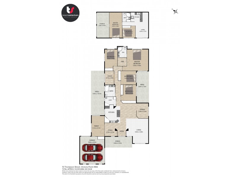 13 Thompson Street, Victoria Point QLD 4165 Floorplan