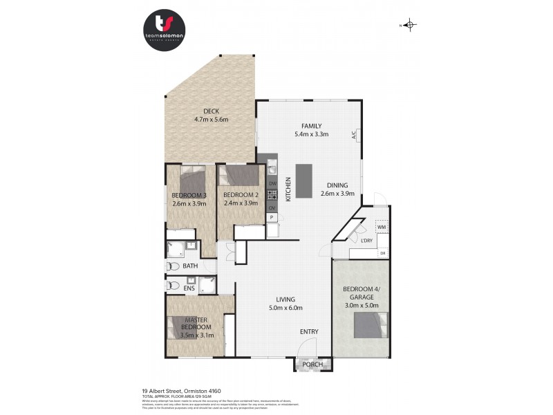 19 Albert Street, Ormiston QLD 4160 Floorplan