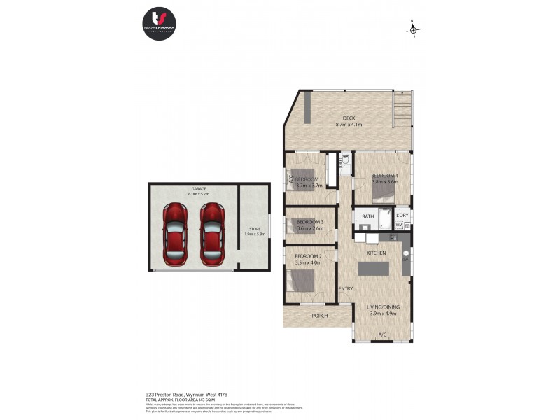 323 Preston Road, Wynnum West QLD 4178 Floorplan