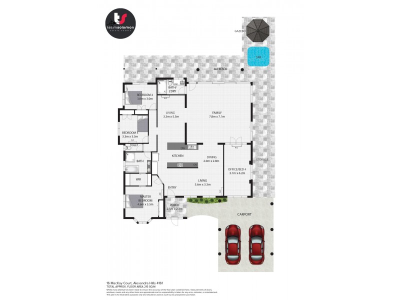 16 Mackay Court, Alexandra Hills QLD 4161 Floorplan