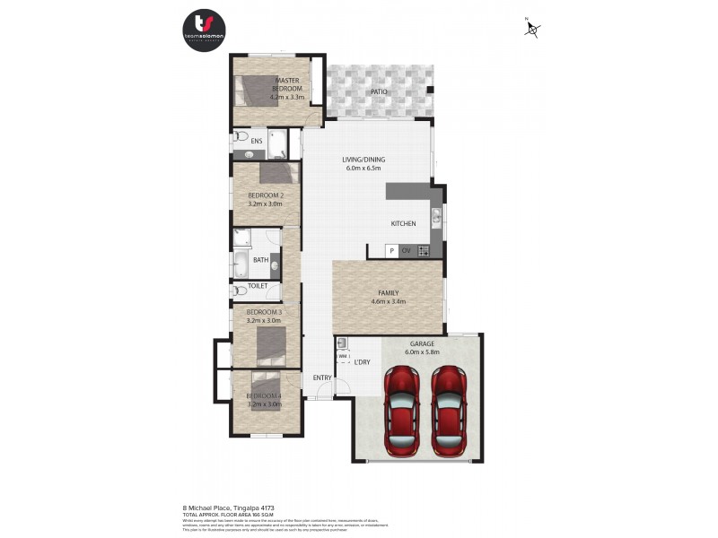 8 Michael Place, Tingalpa QLD 4173 Floorplan