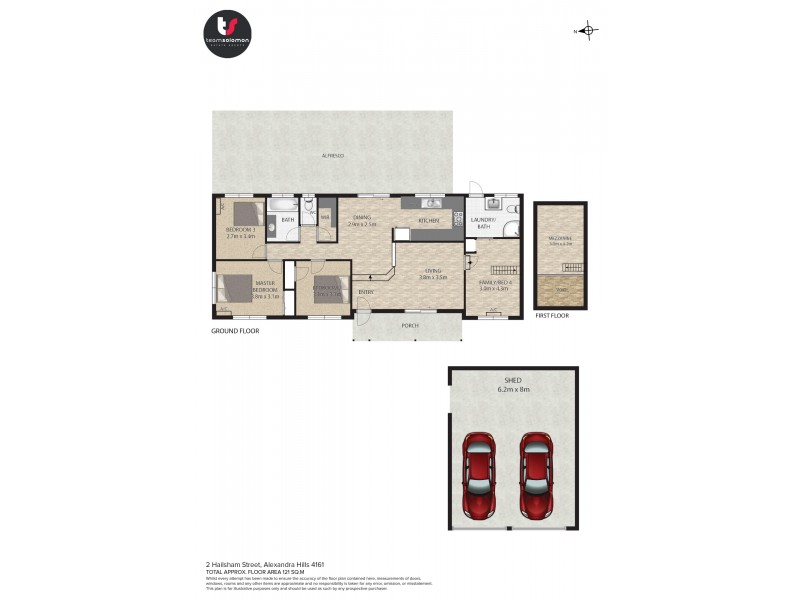 2 Hailsham Street, Alexandra Hills QLD 4161 Floorplan