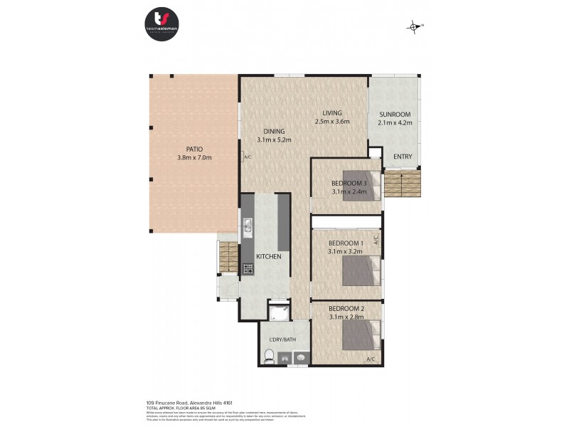 109 Finucane Road, Alexandra Hills QLD 4161 Floorplan