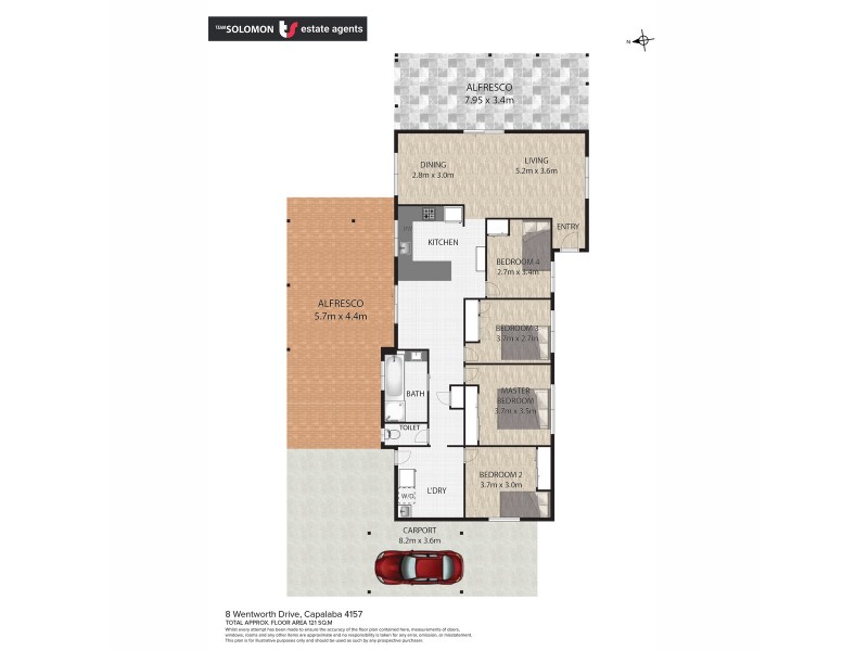 6-8 Wentworth Drive, Capalaba QLD 4157 Floorplan