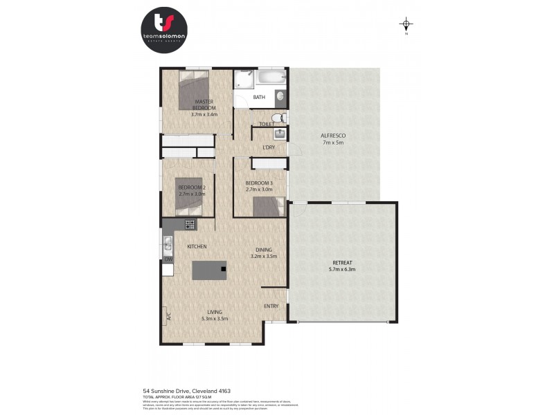 54 Sunshine Drive, Cleveland QLD 4163 Floorplan