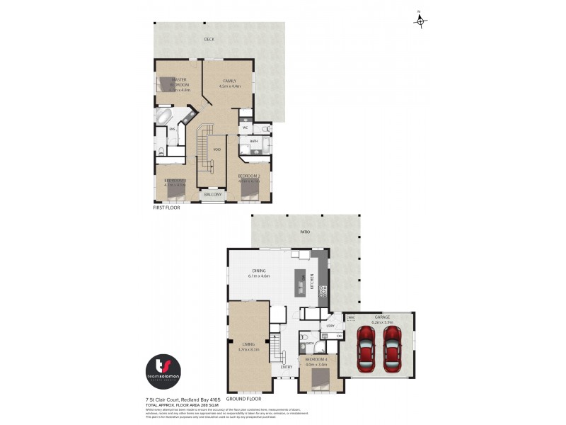 7 St Clair Court, Redland Bay QLD 4165 Floorplan