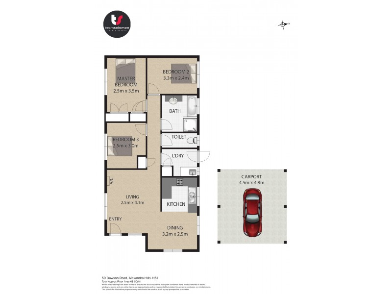 50 Dawson Road, Alexandra Hills QLD 4161 Floorplan