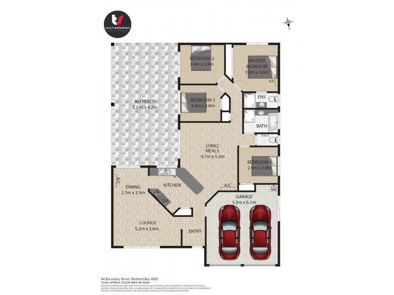 44 Boundary Street, Redland Bay QLD 4165 Floorplan