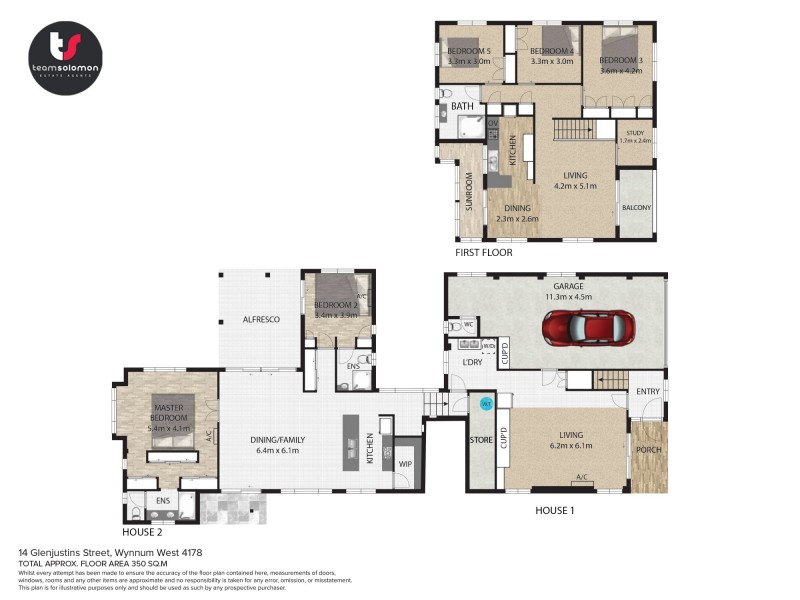 14 Glenjustins Street, Wynnum West QLD 4178 Floorplan