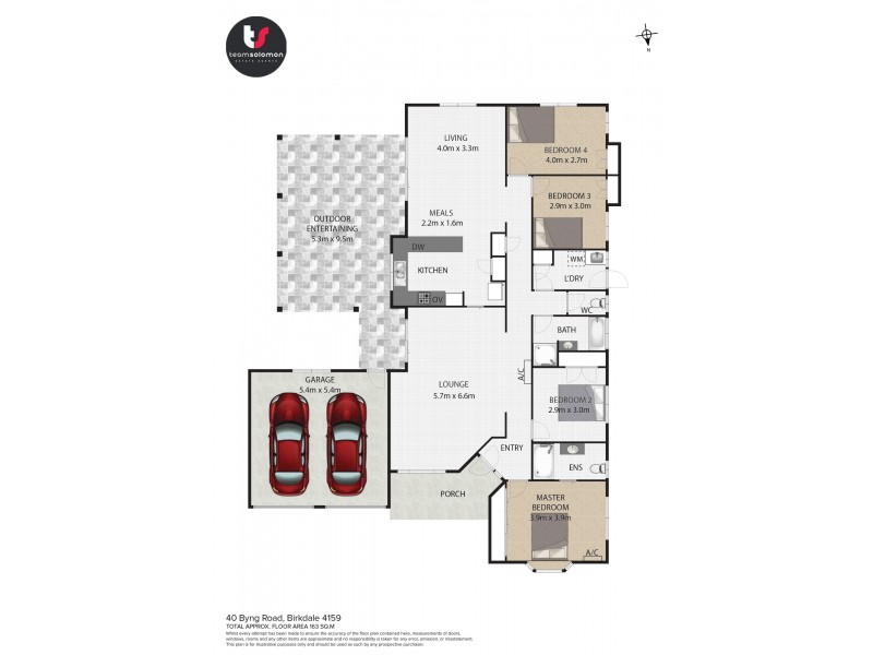40 Byng Road, Birkdale QLD 4159 Floorplan