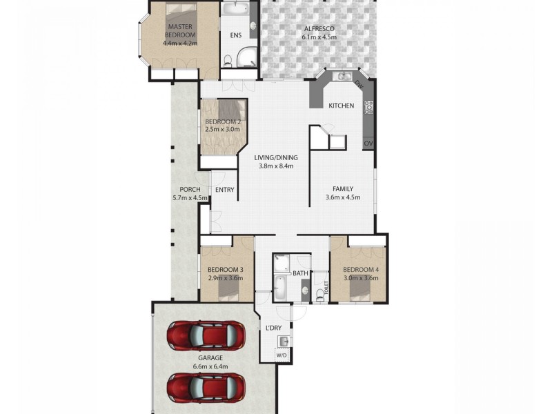 8 Laurance Court, Wellington Point QLD 4160 Floorplan