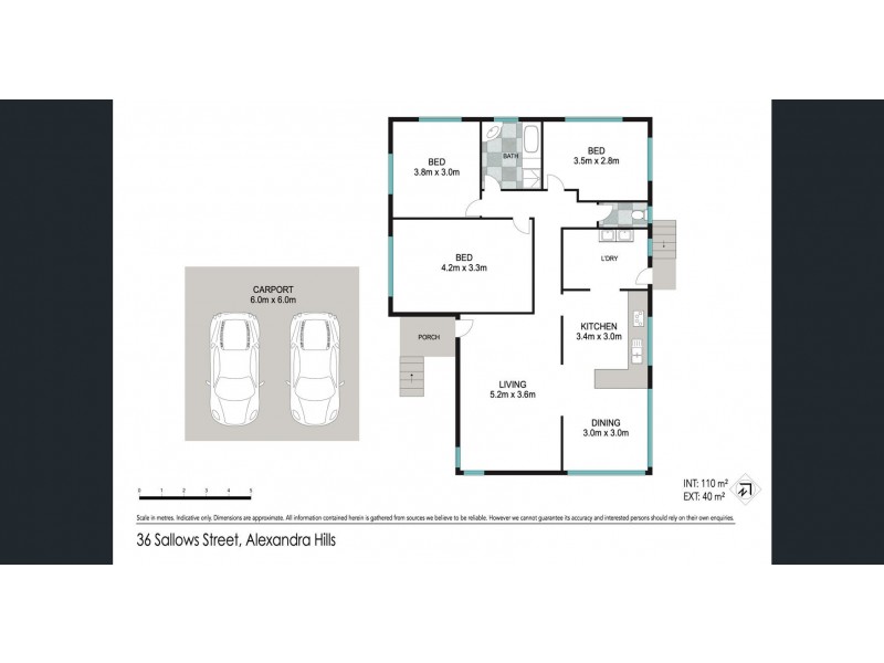 36 Sallows Street, Alexandra Hills QLD 4161 Floorplan