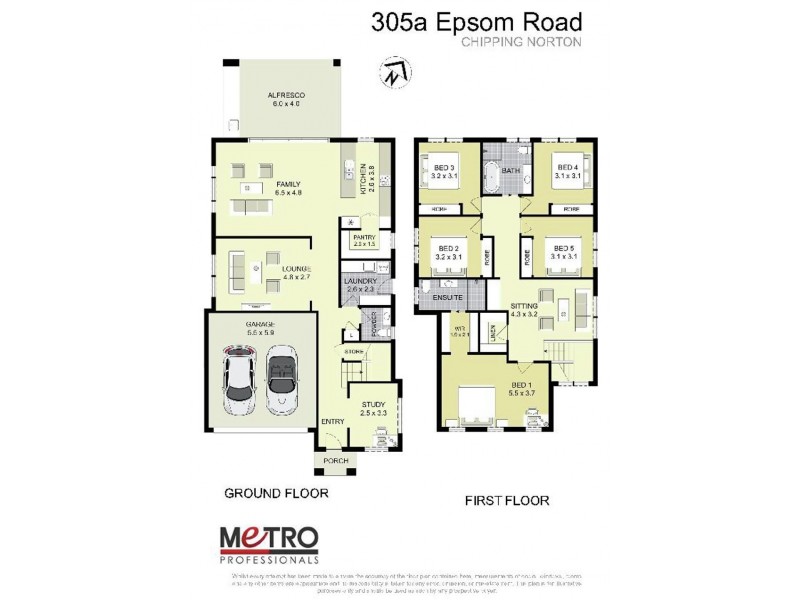 305 Epsom Rd, Chipping Norton NSW 2170 Floorplan