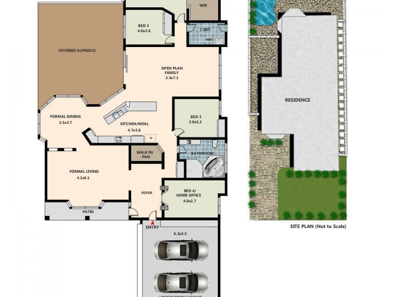 8 Kensington Dr, Harrington Park NSW 2567 Floorplan
