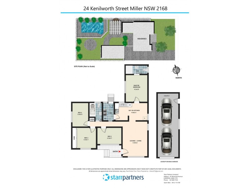 24 Kenilworth Street, Miller NSW 2168 Floorplan