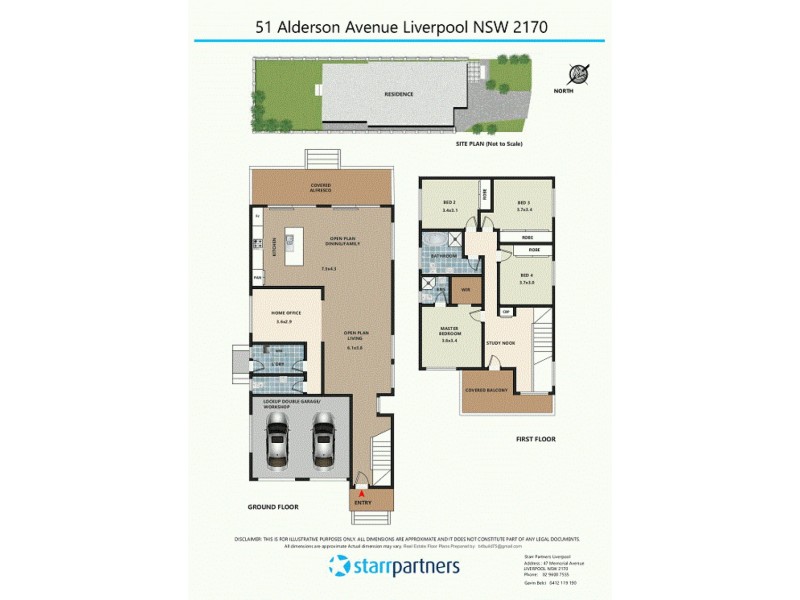 51 Alderson avenue, Liverpool NSW 2170 Floorplan