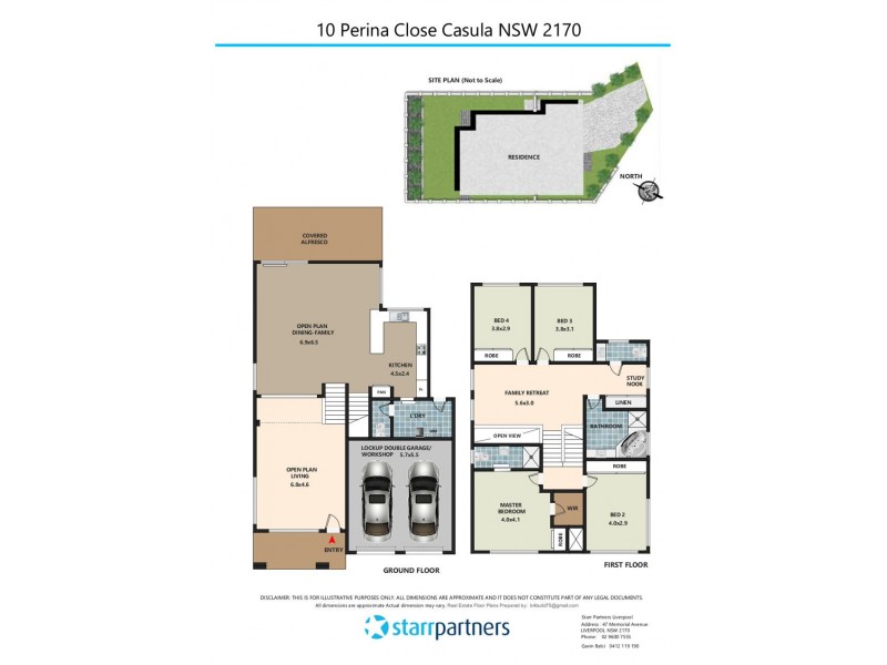 10 Perina Close, Casula NSW 2170 Floorplan