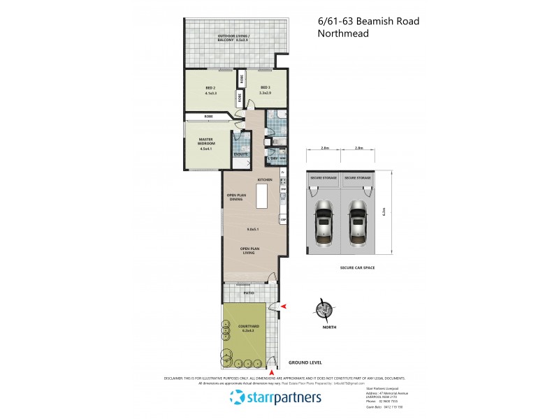 6/61-63 Beamish road, Northmead NSW 2152 Floorplan