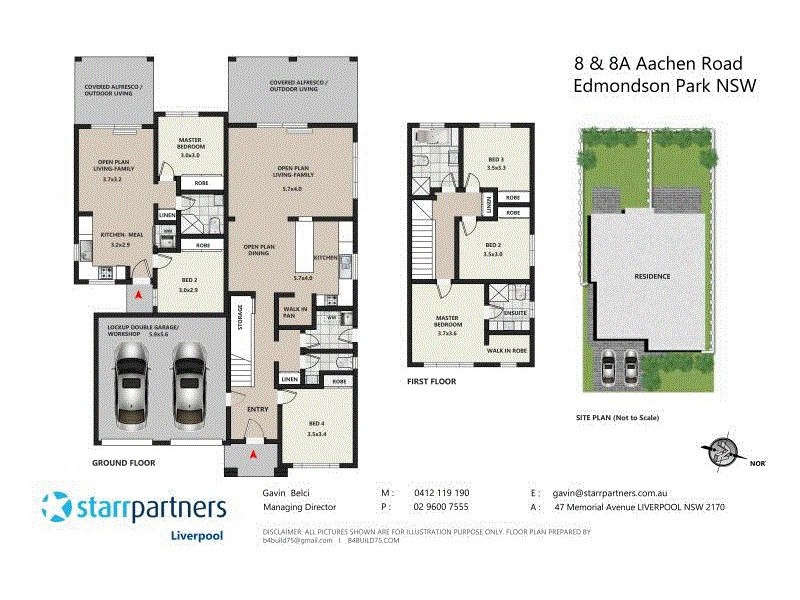 8A AACHEN ROAD, Edmondson Park NSW 2174 Floorplan