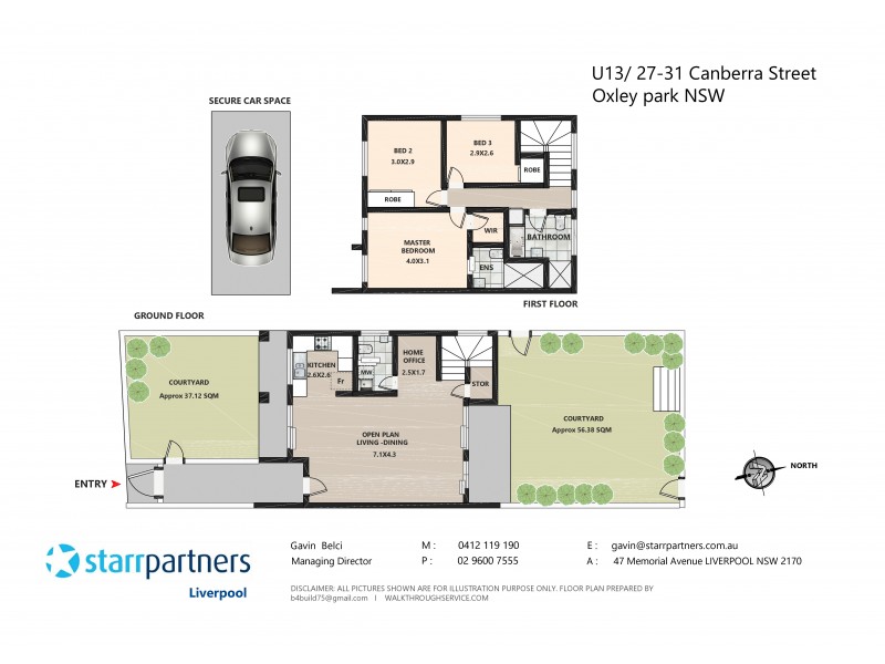 13/27-31 Canberra Street, Oxley Park NSW 2760 Floorplan