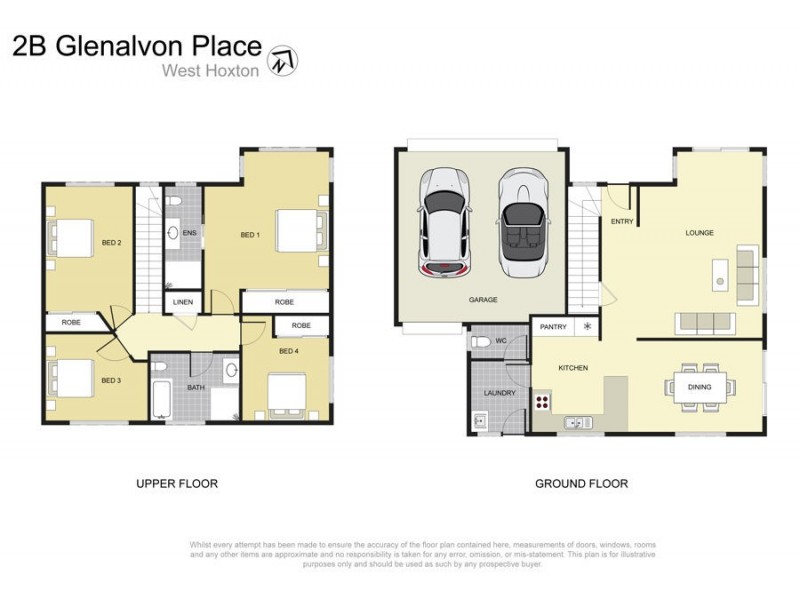 2B Glenalvon Place, West Hoxton NSW 2171 Floorplan