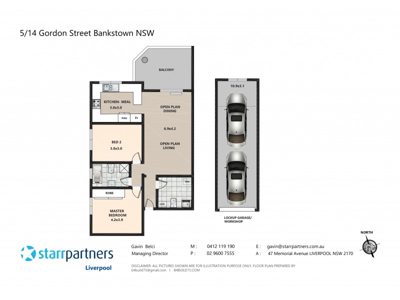 5 14 Gordon Street, Bankstown NSW 2200 Floorplan
