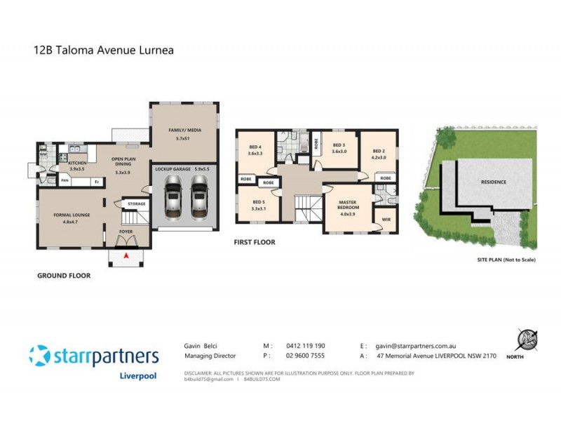 12b Taloma Crescent, Lurnea NSW 2170 Floorplan